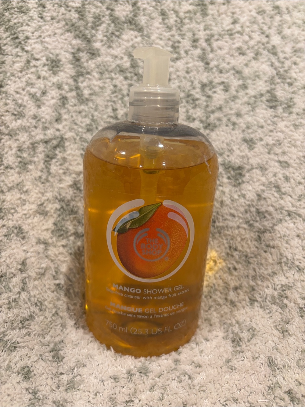 The Body Shop Scented Mango Shower Gel XL 25.3oz pump